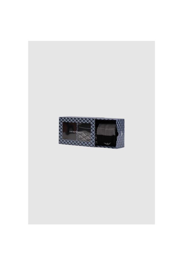 Skarpetki Mężczyzna EMPORIO ARMANI CONNECTED T50-SOCKS SET. Kolor: szary