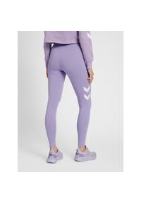 Damskie wysokie legginsy Hummel Legacy. Kolor: fioletowy, różowy, wielokolorowy. Sport: fitness