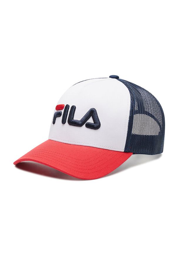Fila Czapka z daszkiem Beppu Trucker Cap Linear Logo snap Back FCU0025 Czerwony. Kolor: czerwony. Materiał: materiał