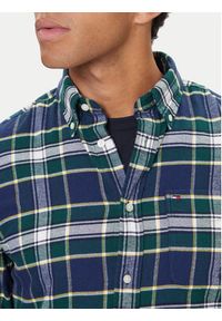 TOMMY HILFIGER - Tommy Hilfiger Koszula Hero MW0MW40473 Granatowy Regular Fit. Kolor: niebieski. Materiał: bawełna