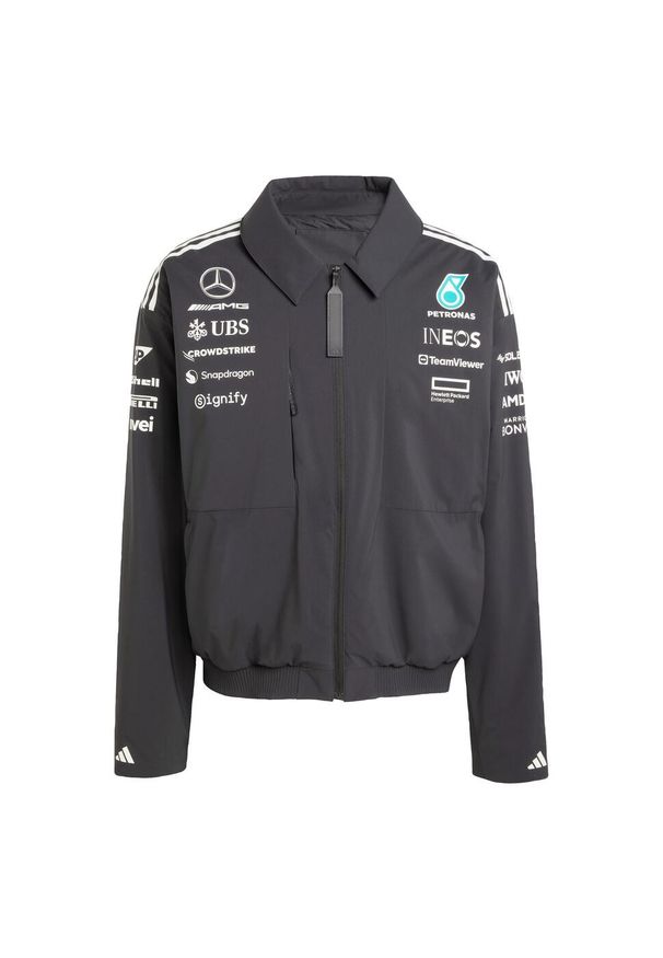 Adidas - Bluza Mercedes - AMG Petronas Formula One Team. Kolor: czarny, biały, wielokolorowy. Materiał: materiał