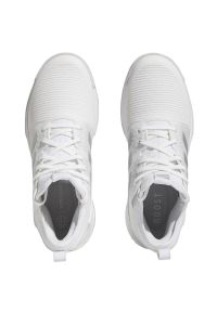 Adidas - Buty do siatkówki adidas Crazyflight Mid W HQ3491 białe. Zapięcie: sznurówki. Kolor: biały. Materiał: tkanina, syntetyk, guma. Szerokość cholewki: normalna. Sport: siatkówka #4
