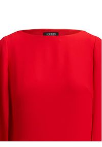 Lauren Ralph Lauren - LAUREN RALPH LAUREN Sukienka koktajlowa 253980921009 Czerwony Slim Fit. Kolor: czerwony. Materiał: syntetyk. Styl: wizytowy #4