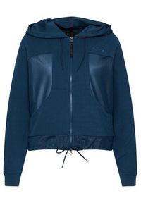 The North Face Bluza Hode-Ap NF0A3LC5 Granatowy Regular Fit. Kolor: niebieski. Materiał: bawełna