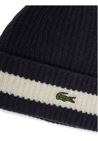 Lacoste Czapka RB9883 Granatowy. Kolor: niebieski. Materiał: wełna