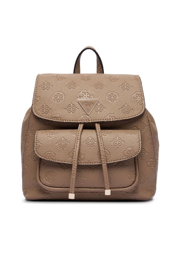 Guess Plecak 178551 Beżowy. Kolor: beżowy. Materiał: skóra