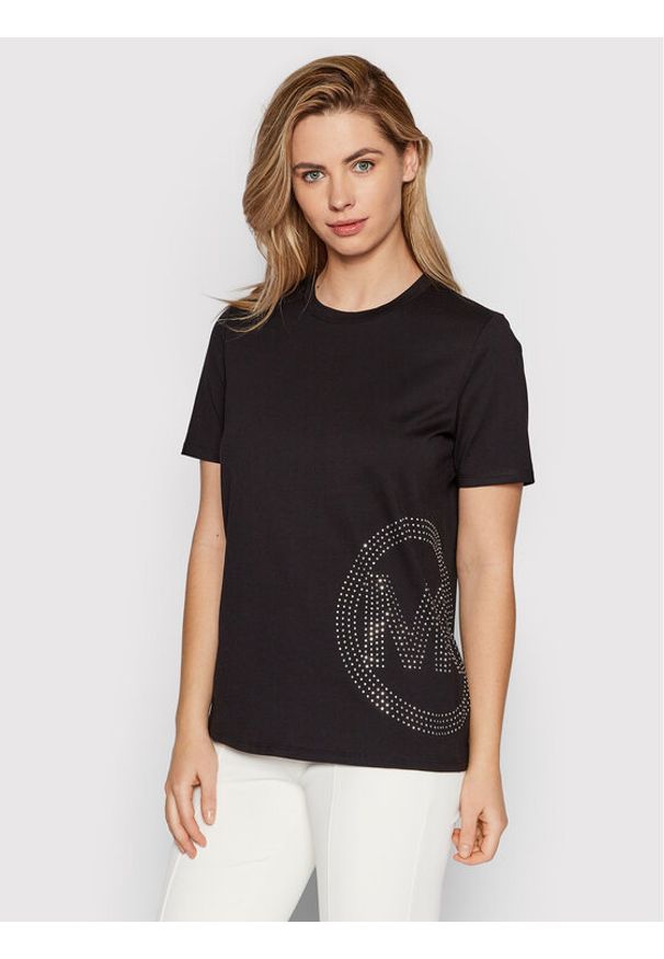 T-Shirt MICHAEL Michael Kors. Kolor: czarny. Materiał: bawełna