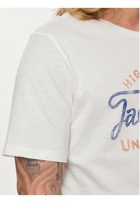 Jack & Jones - Jack&Jones T-Shirt Jprblulouie 12259674 Biały Regular Fit. Kolor: biały. Materiał: bawełna #2