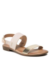 Sandały Clara Barson WS6112-01 Beige. Kolor: beżowy. Materiał: skóra #1