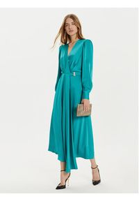 Fracomina Sukienka koktajlowa FR24WD3002W41101 Zielony Regular Fit. Kolor: zielony. Materiał: syntetyk. Styl: wizytowy #4