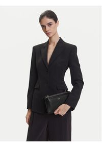 BOSS Torebka Alyce 50541756 Czarny. Kolor: czarny. Materiał: skórzane #5