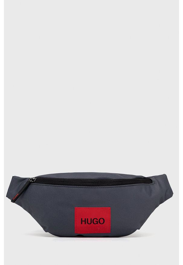 Hugo - Nerka. Kolor: szary. Materiał: poliamid, poliester. Wzór: aplikacja