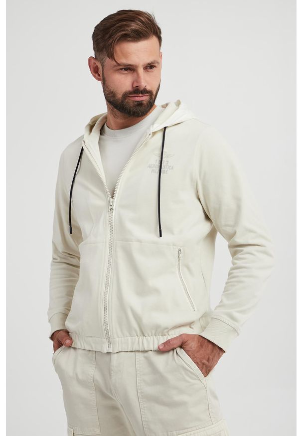 Aeronautica Militare - Bluza męska z kapturem AERONAUTICA MILITARE. Typ kołnierza: kaptur