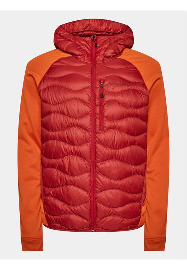 Peak Performance Kurtka outdoor Helium G79446040 Czerwony Slim Fit. Kolor: czerwony. Materiał: syntetyk. Sport: outdoor