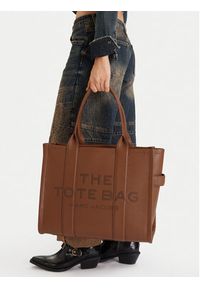 MARC JACOBS - Marc Jacobs Torebka The Leather Large Tote Bag H020L01FA21 Brązowy. Kolor: brązowy. Materiał: skórzane