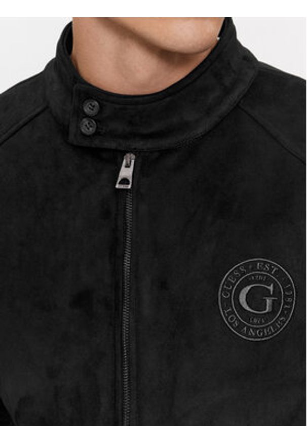 Guess Kurtka przejściowa M4RL09 WFW52 Czarny Regular Fit. Kolor: czarny. Materiał: syntetyk