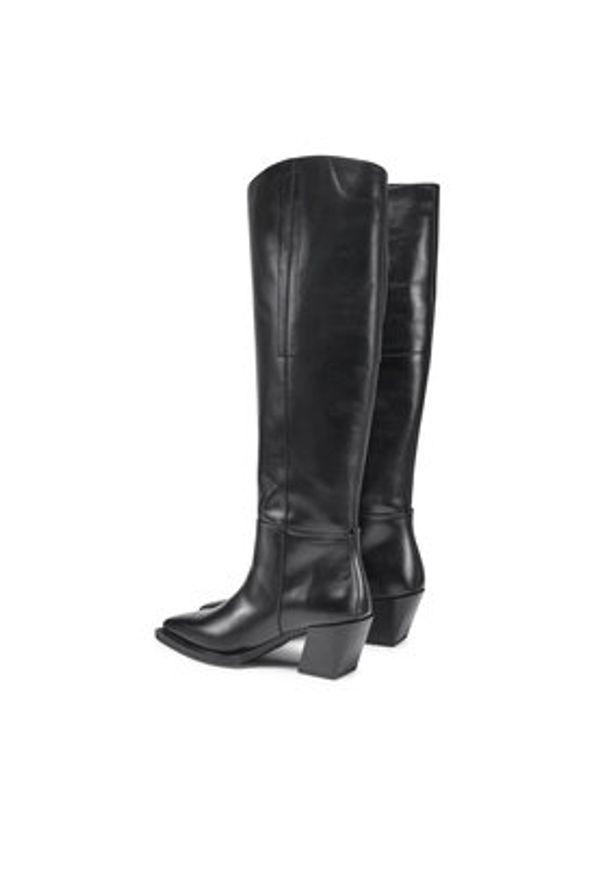 Vagabond Shoemakers Kozaki Alina 5221-001-20 Czarny. Kolor: czarny. Materiał: skóra