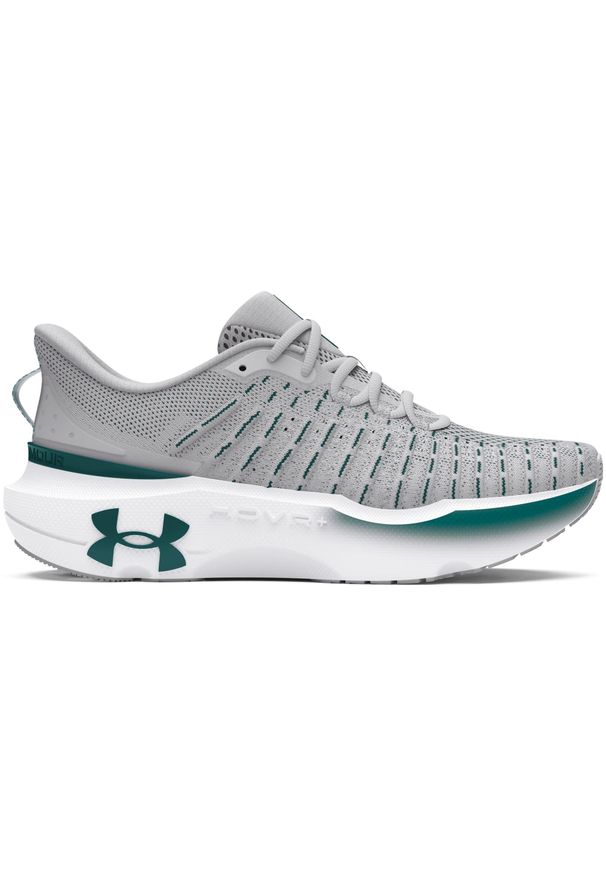 Buty do biegania Under Armour Infinite Elite. Kolor: szary. Materiał: syntetyk, materiał. Szerokość cholewki: normalna. Sport: bieganie