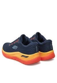 skechers - Skechers Sneakersy Arch Fit 2.0- 232700/NVMT Granatowy. Kolor: niebieski. Materiał: materiał #3