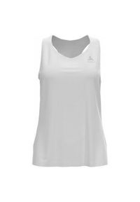 Koszulka tech. damska bez rękawów Odlo Tank crew neck ESSENTIAL. Kolor: biały. Długość rękawa: bez rękawów. Sport: turystyka piesza #1