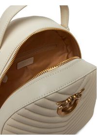 Pinko Plecak Love Click Classic Backpack . PE 24 PLTT 102530 A1J2 Écru. Materiał: skóra #4