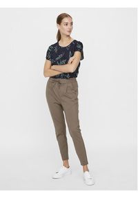 Vero Moda Spodnie materiałowe Eva 10197909 Brązowy Loose Fit. Kolor: brązowy. Materiał: syntetyk #4