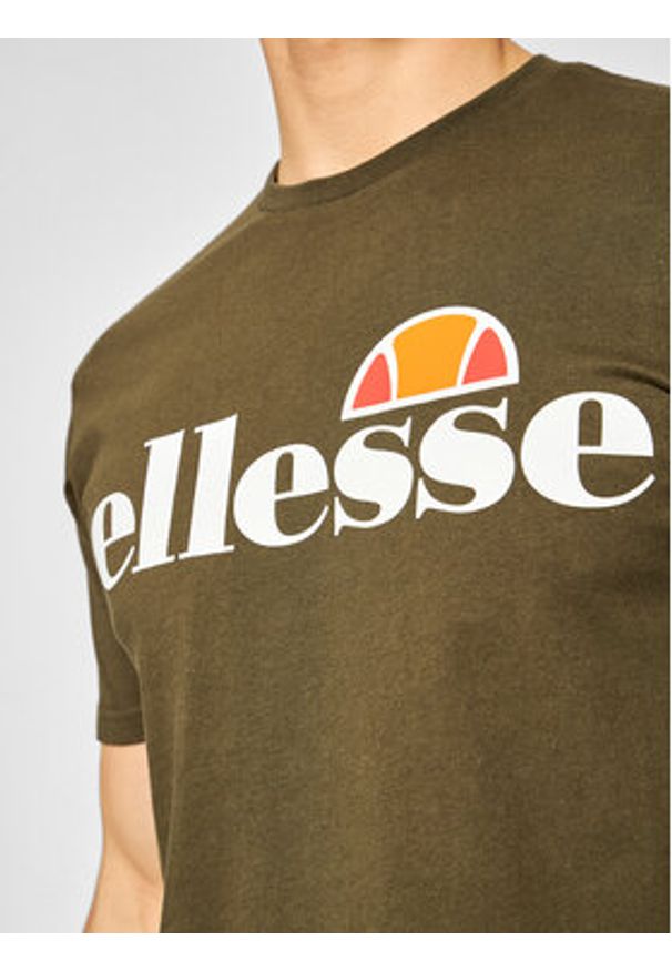 Ellesse T-Shirt Prado SHC07405 Zielony Regular Fit. Kolor: zielony. Materiał: bawełna