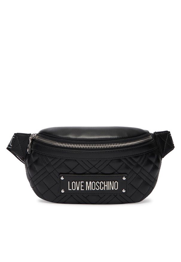 Love Moschino - LOVE MOSCHINO Nerka JC4003PP1OLA000B Czarny. Kolor: czarny. Materiał: skóra