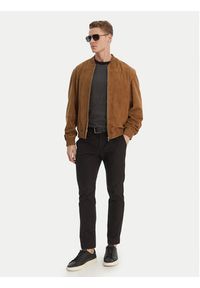 BOSS T-Shirt H-Thompson 102 50555163 Czarny Regular Fit. Kolor: czarny. Materiał: bawełna #3