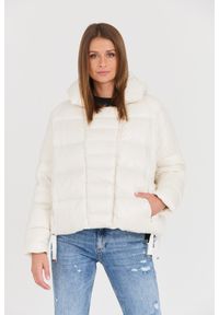 DIEGO M Biała damska kurtka, Rozmiar 40 EU - 44 IT. Kolor: biały #1