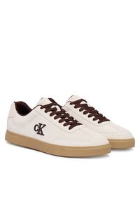 Calvin Klein Sneakersy Low Prof Cupsole Su HM0HM02125 Biały. Kolor: biały. Materiał: zamsz, skóra #5