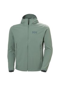 Kurtka wodoodporna Helly Hansen Cascade Shield. Kolor: zielony. Sezon: zima. Sport: narciarstwo #1