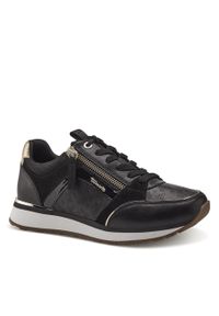 Sneakersy Tamaris 1-23726-20 Black/Gold 048. Kolor: czarny