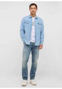 Męska Koszula Mustang Style Duver Denim Blue 1016950 5000 200. Materiał: denim #5