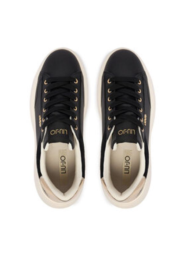 Liu Jo Sneakersy Casper BA6069 P0304 Czarny. Kolor: czarny. Materiał: skóra