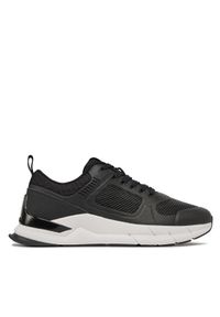 Calvin Klein Sneakersy Low Top Lace Up Tech HM0HM01283 Czarny. Kolor: czarny. Materiał: materiał