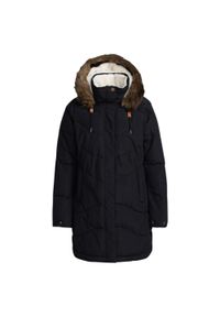 Kurtka zimowa damska Roxy Ellie parka. Kolor: czarny. Materiał: poliester. Sezon: zima #1
