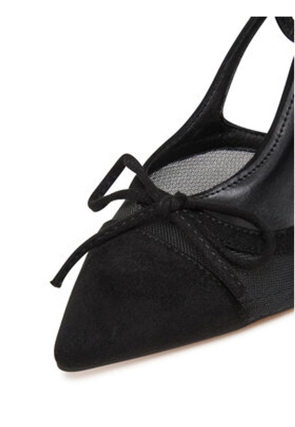 DeeZee Sandały AU-8268-10 Czarny. Kolor: czarny. Materiał: materiał