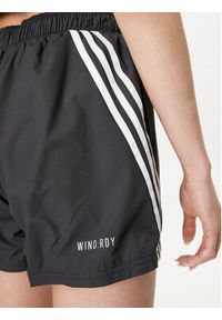 Adidas - adidas Szorty sportowe Future Icons 3-Stripes IP1568 Czarny Loose Fit. Kolor: czarny. Materiał: syntetyk #4