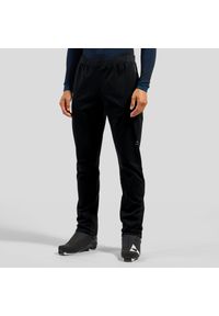 Odlo - Spodnie na narty biegowe męskie ODLO Brensholmen. Kolor: szary, czarny, wielokolorowy. Sezon: zima. Sport: narciarstwo #1