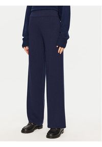 Kontatto Spodnie materiałowe AI2025 Granatowy Relaxed Fit. Kolor: niebieski. Materiał: syntetyk #6