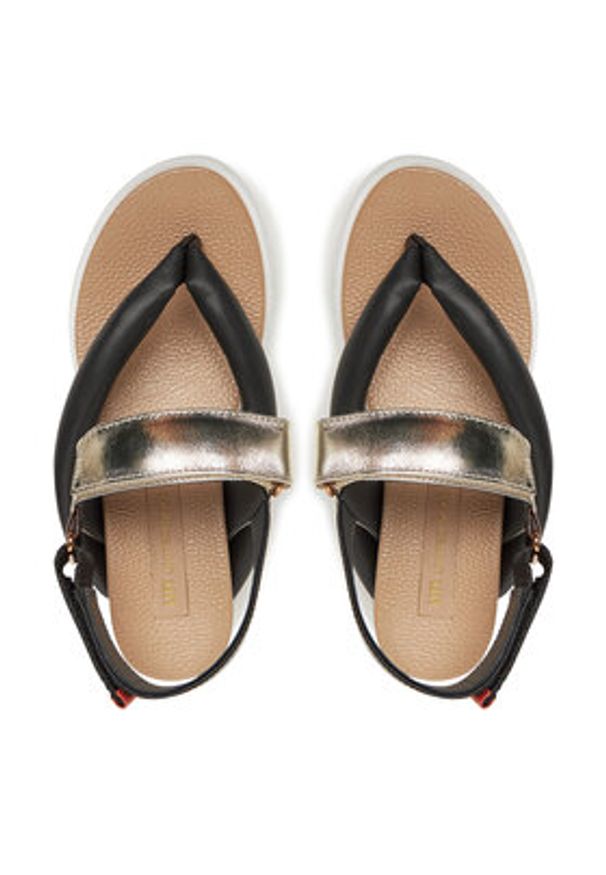 United Nude Sandały Delta Tong 10712866188 Czarny. Kolor: czarny. Materiał: skóra