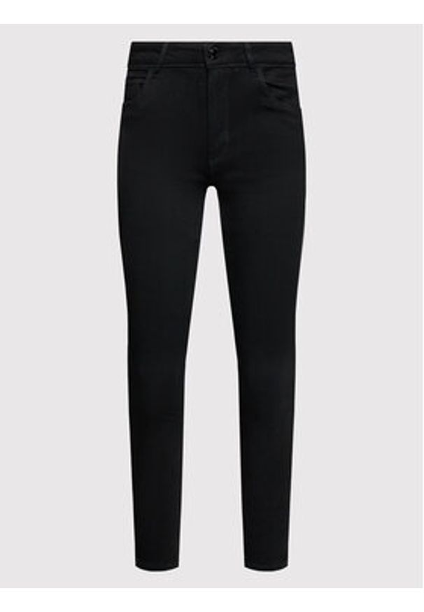 Guess Jeansy Curve X. W2YAJ2 D4PZ1 Czarny Skinny Fit. Kolor: czarny