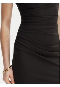 Rinascimento Sukienka koktajlowa CFC0127683003 Czarny Slim Fit. Kolor: czarny. Materiał: syntetyk. Styl: wizytowy #4
