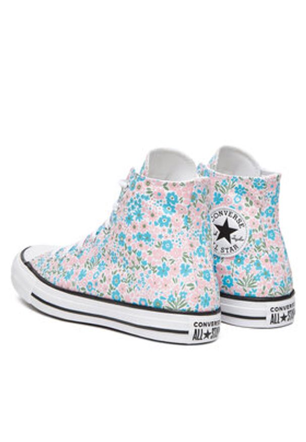 Converse Trampki Chuck Taylor All Star Mini Flowers A14980C Kolorowy. Materiał: materiał. Wzór: kolorowy