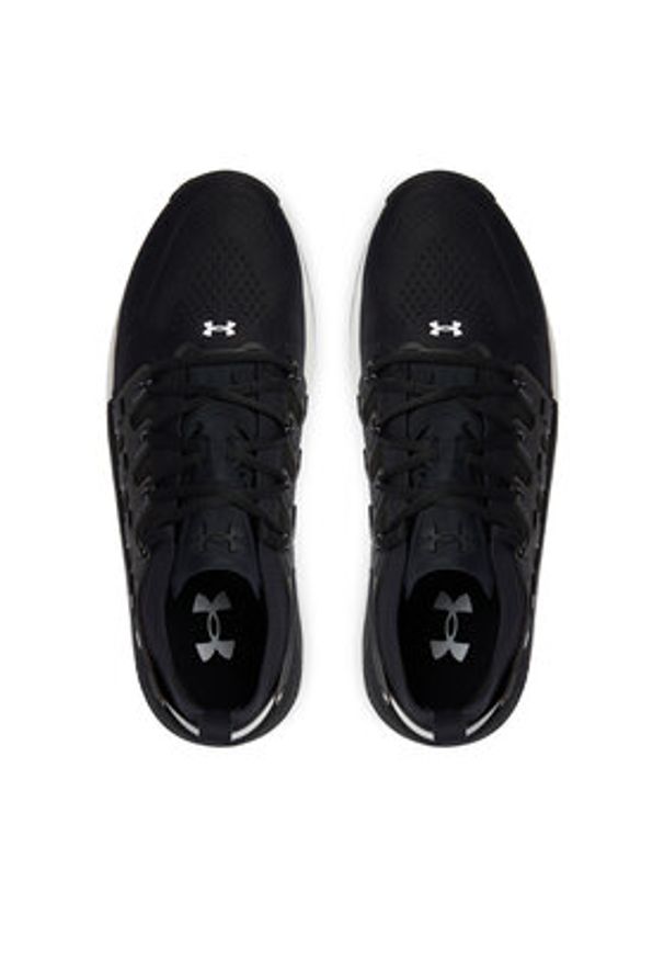 Under Armour Sneakersy UA Phantom X 6007183 001 Czarny. Kolor: czarny. Materiał: materiał