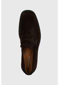 Vagabond Shoemakers - Vagabond mokasyny zamszowe ANDREW męskie kolor brązowy 5668.040.31. Kolor: brązowy. Materiał: zamsz #3