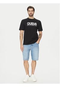 Guess T-Shirt F5GI11 I3Z14 Czarny Oversize. Kolor: czarny. Materiał: bawełna #4