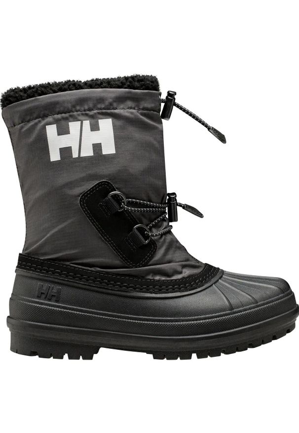 Dziecięce buty zimowe Helly Hansen Varanger Insulated. Kolor: czarny, szary, wielokolorowy. Sezon: zima. Sport: narciarstwo