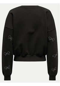 only - ONLY Bluza Berit 15333887 Czarny Regular Fit. Kolor: czarny. Materiał: syntetyk, bawełna #6